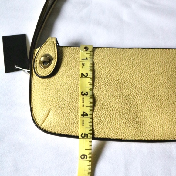 NWT Joy Susan MIni Crossbody Wristlet Clutch Yellow Spring - Picture 11 of 11